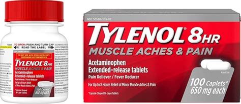 Tylenol 8hr Extended Release Tablets Pain India | Ubuy