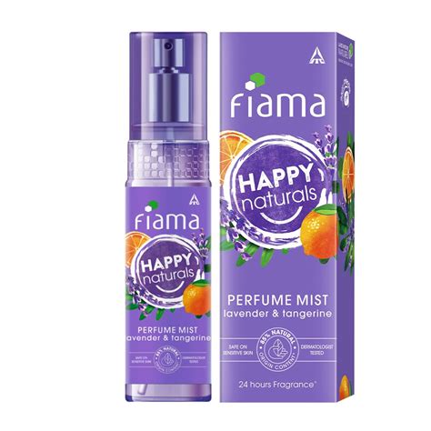 Buy Fiama Happy Naturals Lavender & Tangerine Perfume Spray, 120ml ...