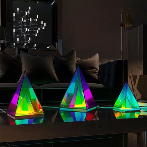 Image result for Pyramid Infinity Lamp