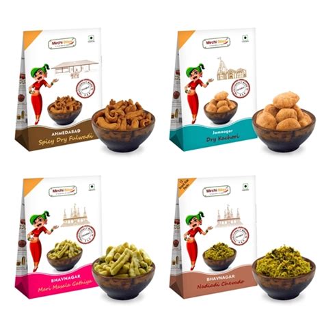 Spicy Gujarati Combo: Authentic Regional Indian Snacks Delivered Fresh ...