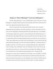 Image result for Philosophy Crash Course