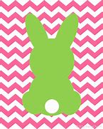 Image result for Silhouette of Easter Bunny