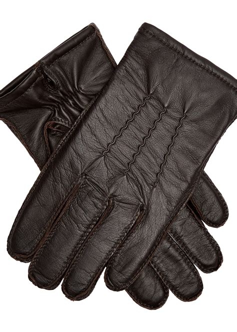 Classic Brown Leather Gloves - Roderick Charles