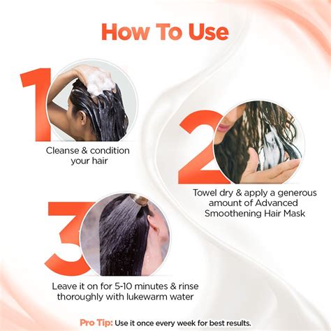 Advanced Smoothening Keratin Hair Mask with Keratin & Hyaluronic Acid ...