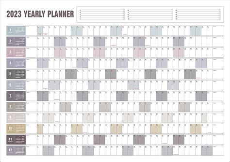 Yearly Wall Calendar 2023 with Holidays, Full Year India | Ubuy