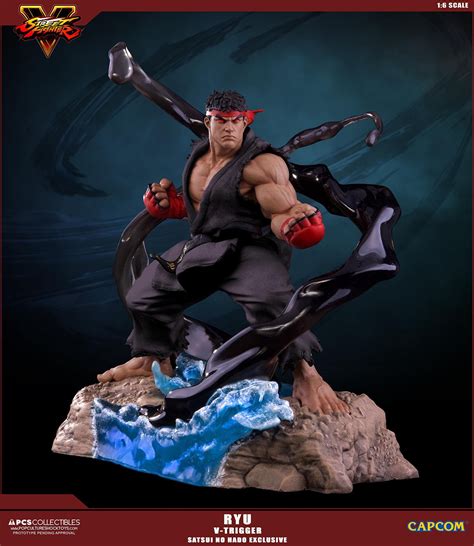Statuette Pcs Collectibles - Street Fighter V - 1/6 Ryu V-trigger ...