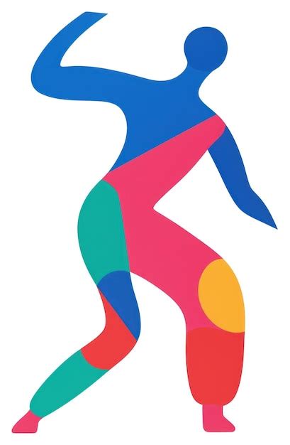 Png dancing person white background creativity | Premium AI-generated image