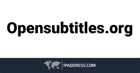 Opensubtitles.org - Subtitles - download movie and TV Series subtitles