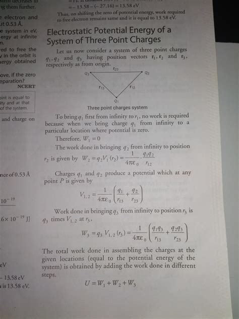 derive an expression for the electrostatic potential energy of a system ...