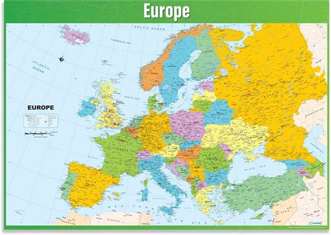 Europe Map Poster 的图像结果