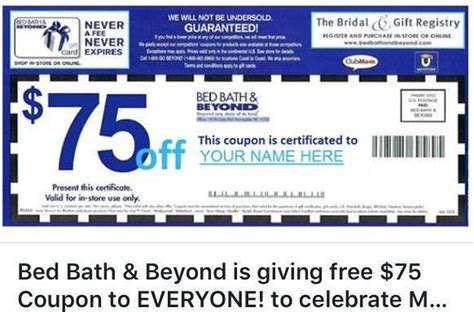 Bed Bath And Beyond Scam