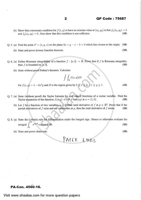 Analysis - 1 2016-2017 M.Sc Mathematics (IDOL) (Correspondence) Part 1 ...