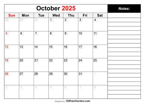 50+ October Calendar | Free Vectors, Photos, Artwork Images ...