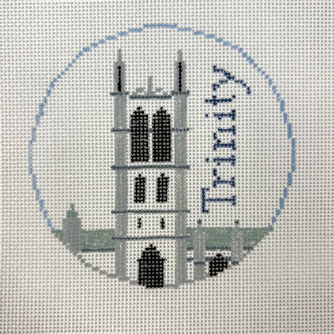 Trinity College Ornament Needlepoint Canvas – Bargello Needlepoint