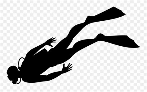 scuba diver clipart black and white 10 free Cliparts | Download images ...