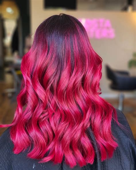 16 Must-See Dark Pink Hair Color Creations by Experts – Pixelify
