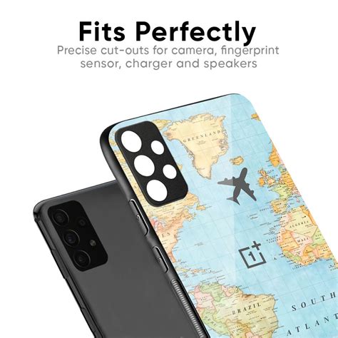 Fly Around The World OnePlus Nord CE 3 Lite 5G Glass Back Cover - Flat ...