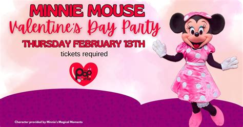Minnies Valentines Day Party at The Pop Shop!, The Pop Shop ...
