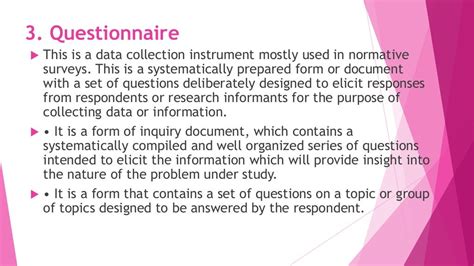 Image result for Research Instrument Example