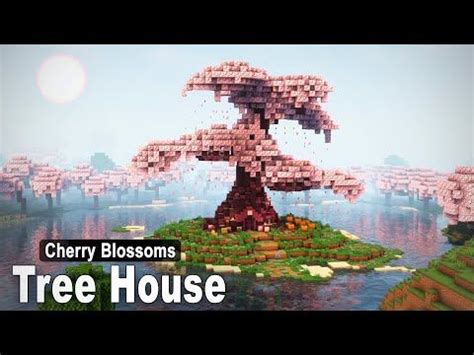Image result for Cherry Tree Houses Tutorial Minecraft