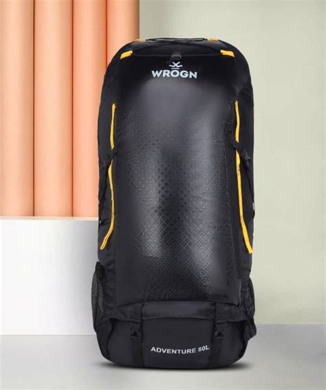 WROGN 80 L AIR SERIES OUTDOOR TREKKING BAGS WITH RAINCOVER Rucksack ...