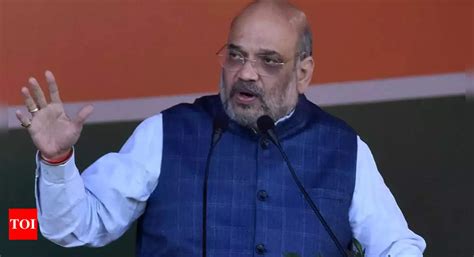 Trifurcation had no logic: Amit Shah | Delhi News - Times of India
