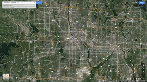Minneapolis Minnesota Map - United States