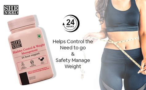 SheNeed Bladder Control & Weight Management for women | Reduces ...
