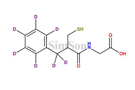 Thiorphan D7 | CAS No- 1276297-68-7 | Simson Pharma Limited