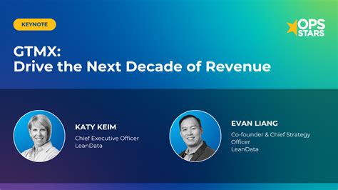 Driving the Next Decade of Revenue: OpsStars 2025 Keynote