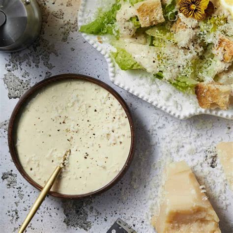 5 Minute Creamy Mayo Caesar Dressing (Quick + Easy!) - The Virtual Caterer