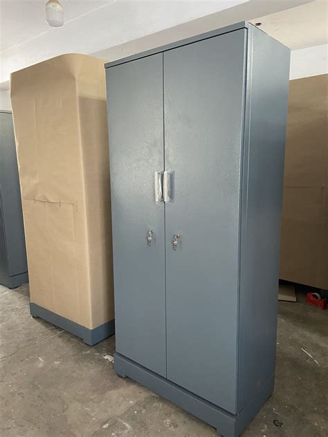 Steel Bero, Cupboard, 3 Door Wardrobe, Almirah, Metal bureau, wooden ...