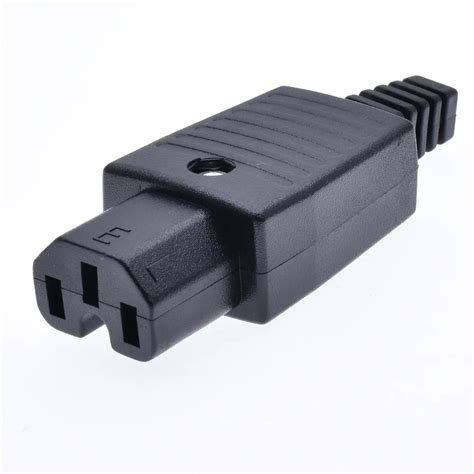 IEC320 C-15 Female Adapter Computer Power Supply AC 250v 10a CP-22S ...