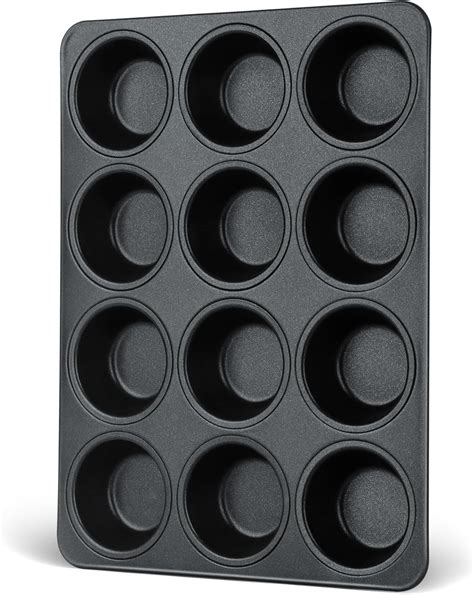 Amazon.com: E-far Nonstick Muffin Pans 12 Cups, Stainless Steel Muffin ...