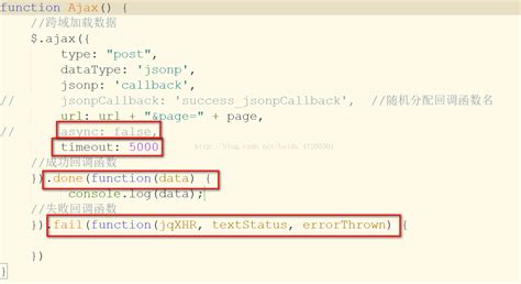 关于jquery中的ajax调取数据成功回调函数，失败回调函数_baidu_41205301的博客-CSDN博客