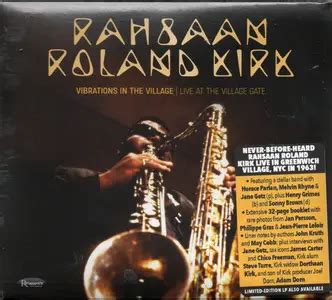 Rahsaan Roland Kirk - Vibrations in the Village: Live at the Village ...