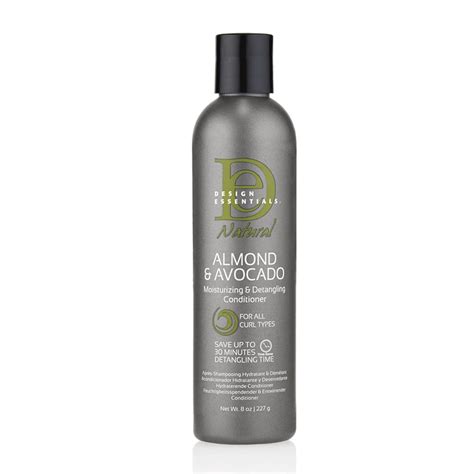 Design Essentials Natural Almond & Avocado Detangling Conditioner 334g ...