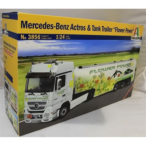 Italeri Kids Hobby Playing Toy M.B. Actros W/Tank Flower Power : Amazon ...