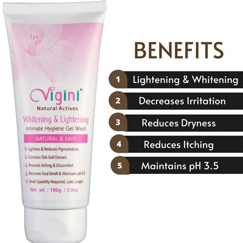 Buy VIGINI VAGINAL INTIMATE WHITENING FEMININE HYGIENE V WASH, BREAST ...