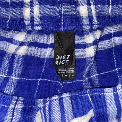 Blue plaid pajama pants - good condition... - Depop