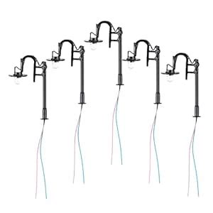 FABLOFT Railway Train Post Lamps Model Layout Lights Sand Table Layout ...