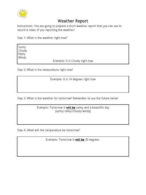 Local Weather Report Document 的图像结果