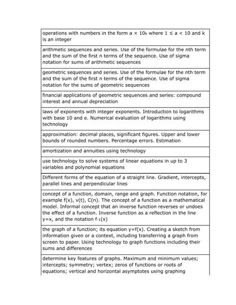 Image result for Math Main Topics