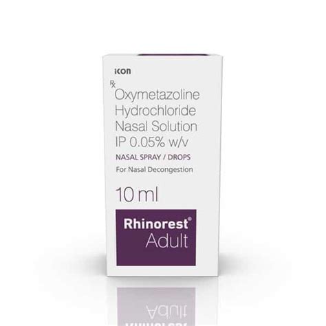 Buy RHINOREST ADULT NASAL SPRAY Online & Get Upto 60% OFF at PharmEasy