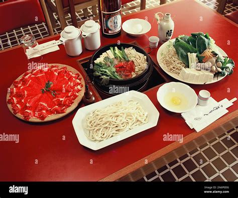 Japanese restaurant authentic cuisine Stock Photo - Alamy