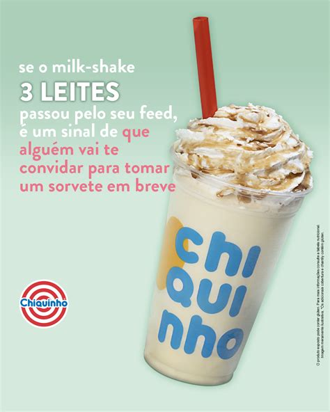 Chiquinho - Milkshake Três Leites