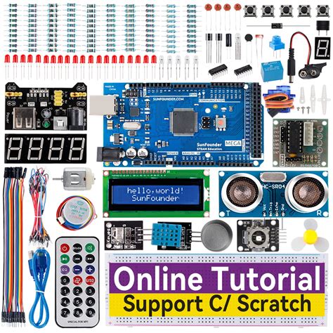 Buy SUNFOUNDER New Mega Project Super Kit with Tutorial For Arduino UNO ...