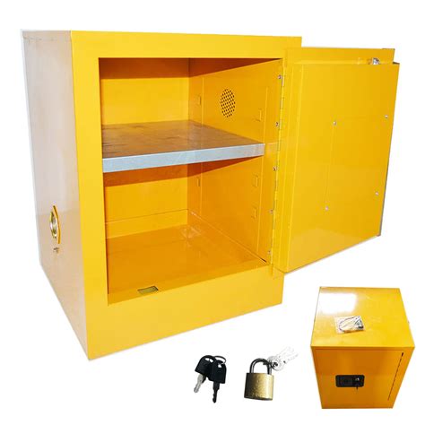 Buy INTBUYING Flammable Cabinet, Galvanized Steel Safety Cabinet for ...