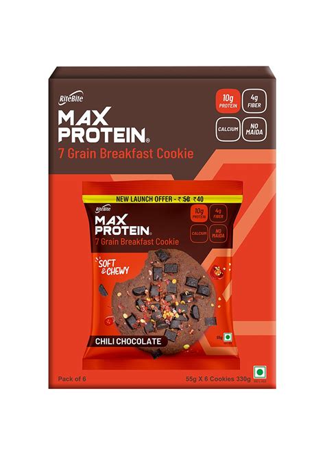 Get Max Protein Cookies – Chili Chocolate at ₹ 206 | LBB Shop