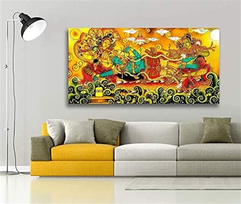 PAPER PLANE DESIGN Indian Ethnic Traditional Kerala Mural Paintings ...